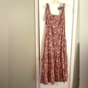 Free People Floral Maxi Dress